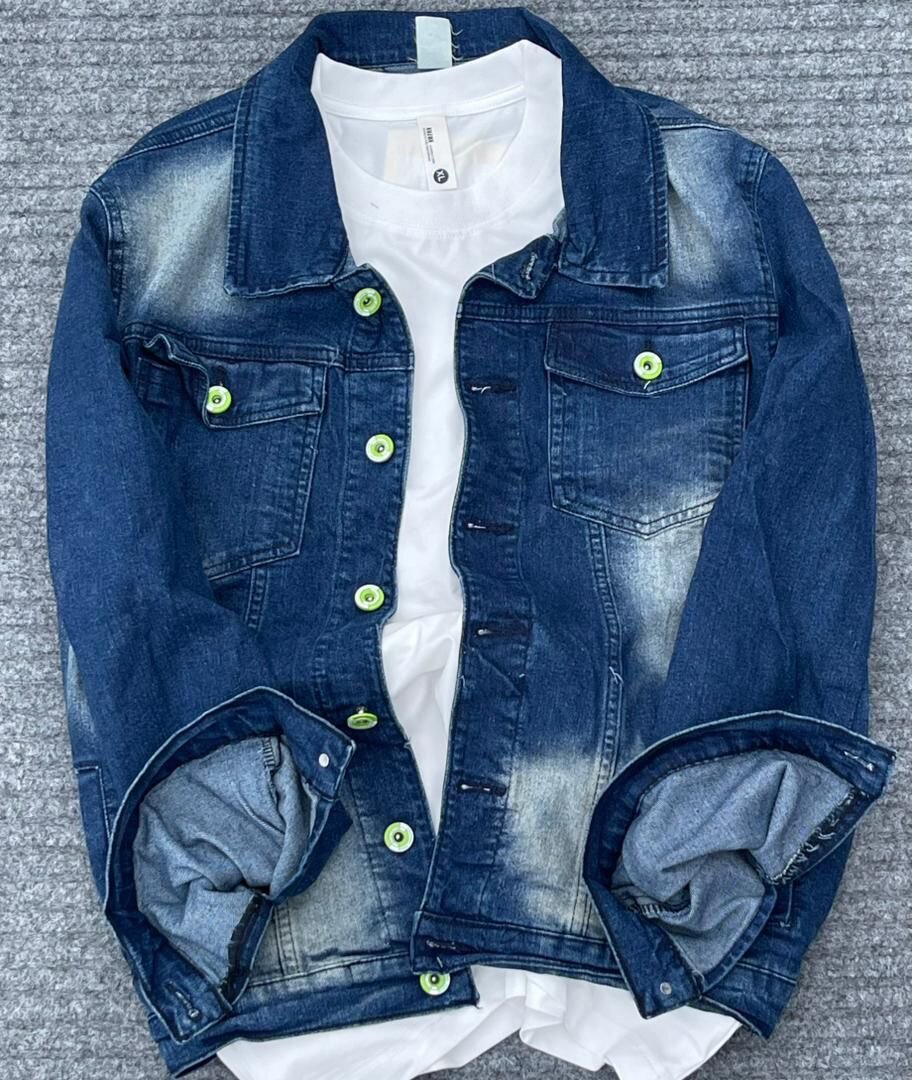 Veste en jean tendance