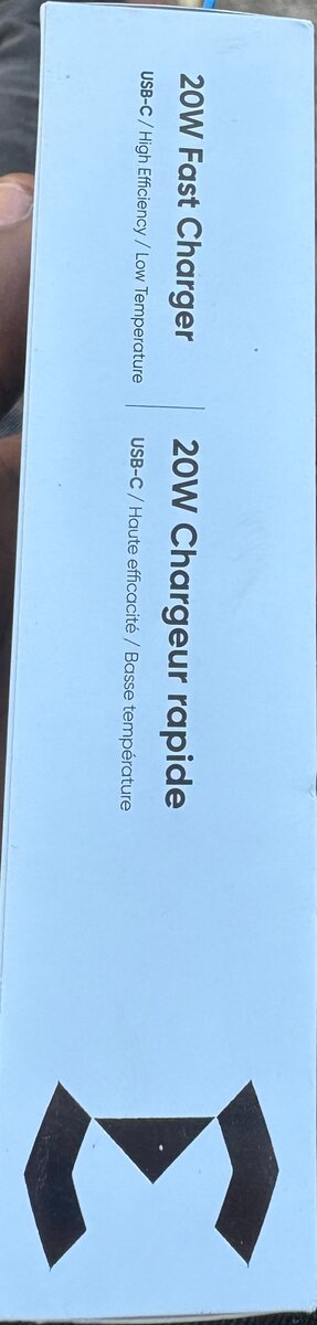 Chargeur rapide USB-C 20W ipho