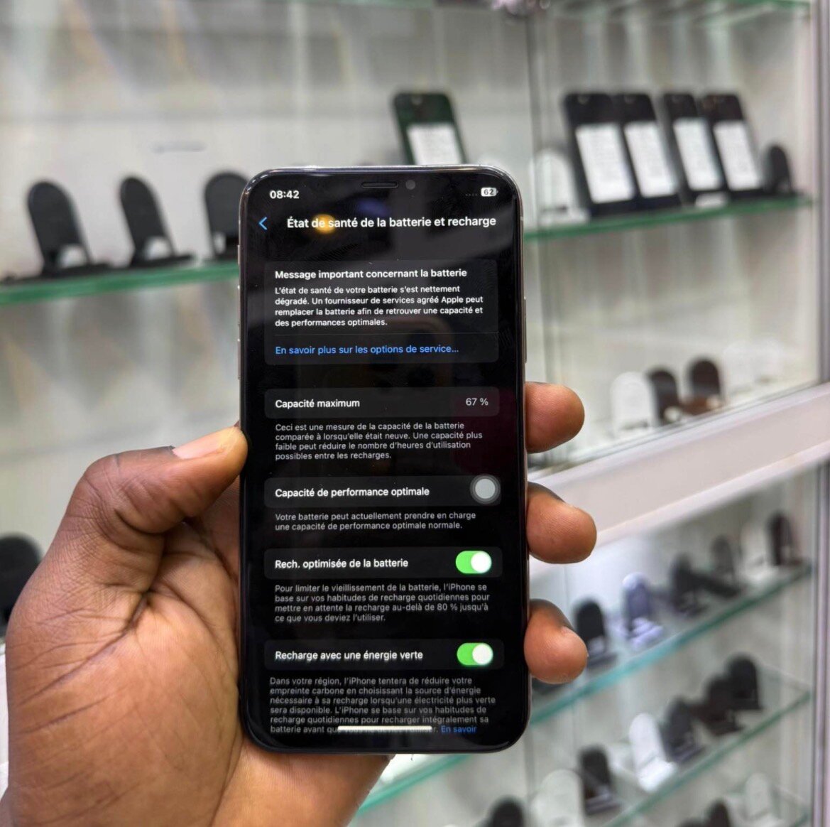 iPhone X Reconditionné 64Go