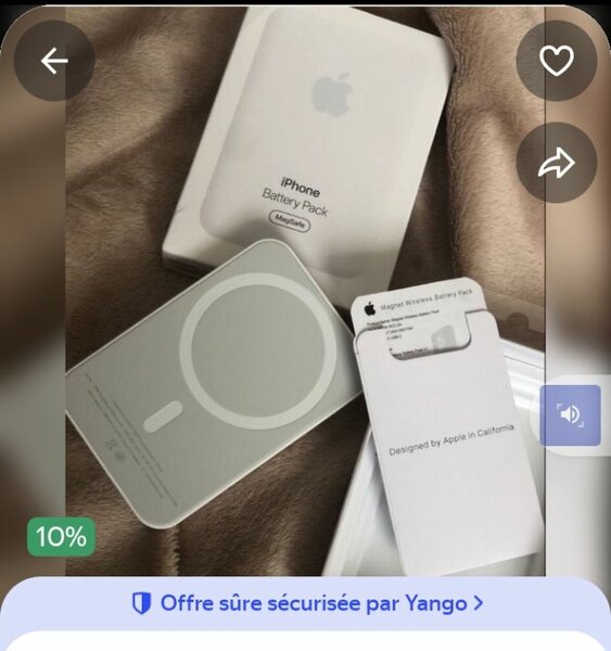 Apple MagSafe Batterie iPhone