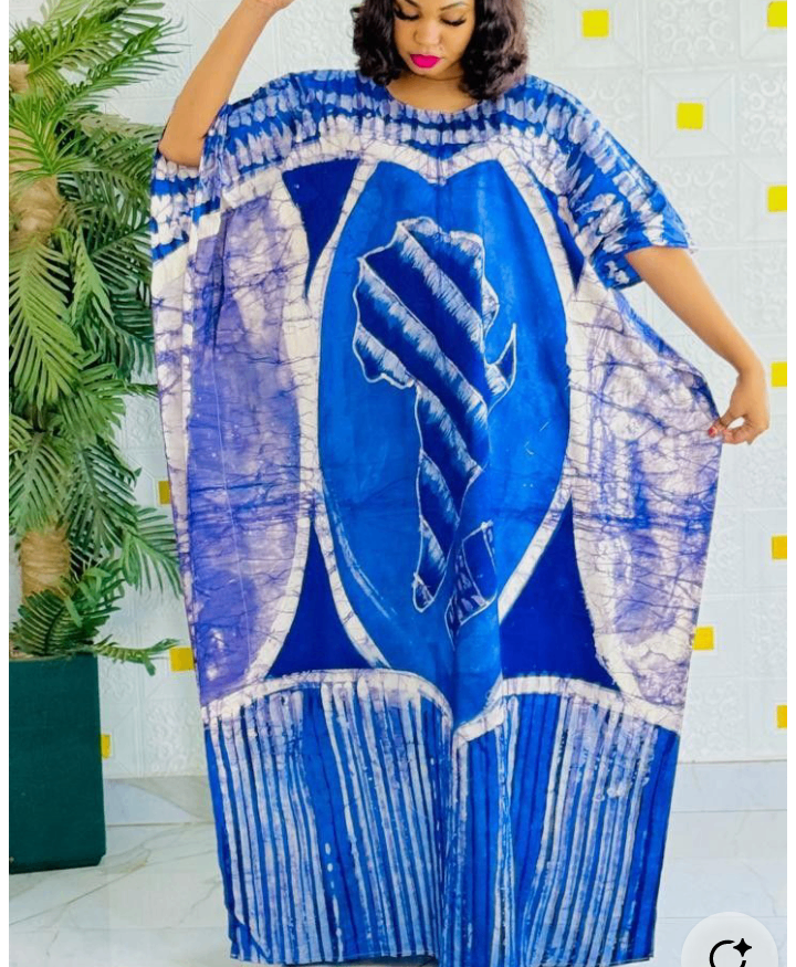 Robe Caftan Tie-Dye