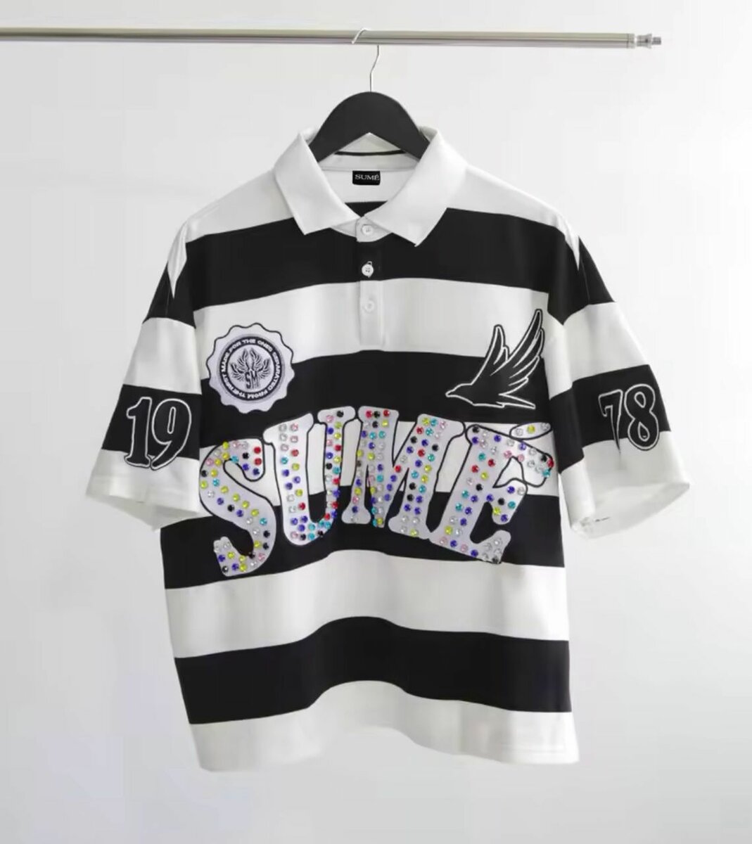 Polo rayé décontracté