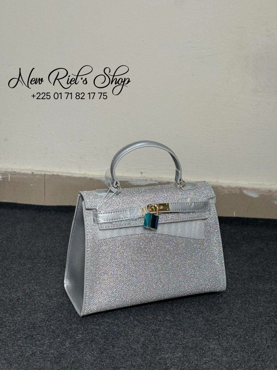 Sac à main élégant pailleté