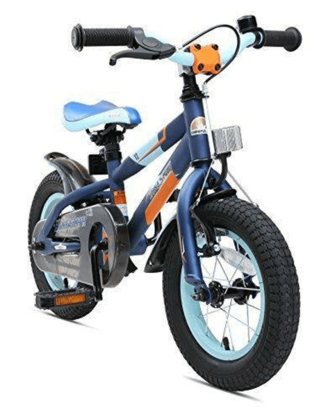 Vélo enfant 12 pouces bleu et orange