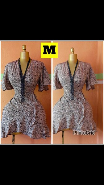 Robe élégante à imprimé