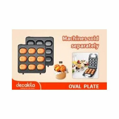 Plaque à gaufres ovale Antiadhésive