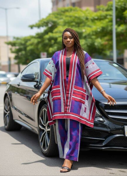 Ensemble femme africain moderne