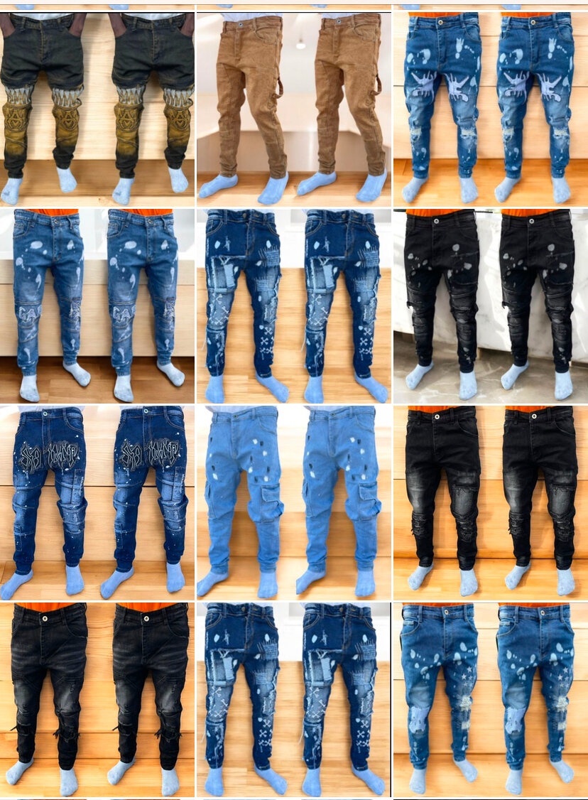 Jeans homme en strech