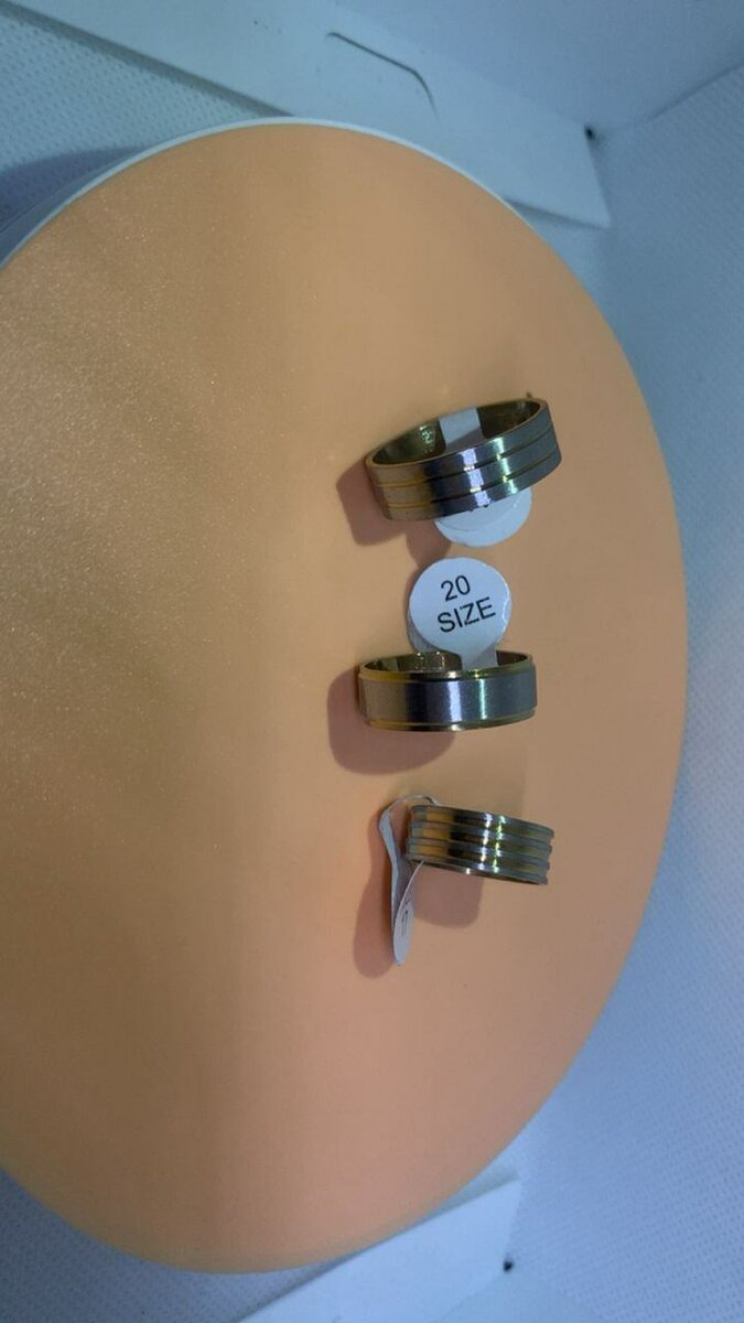 Anneaux en acier inoxydable