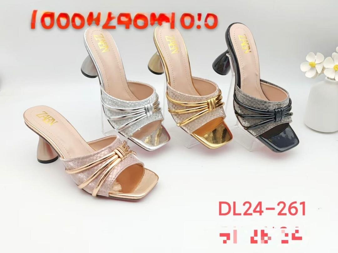 Mules à Talons Élégantes