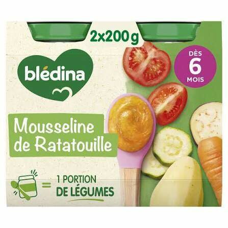 Blédina Mousseline Ratatouille