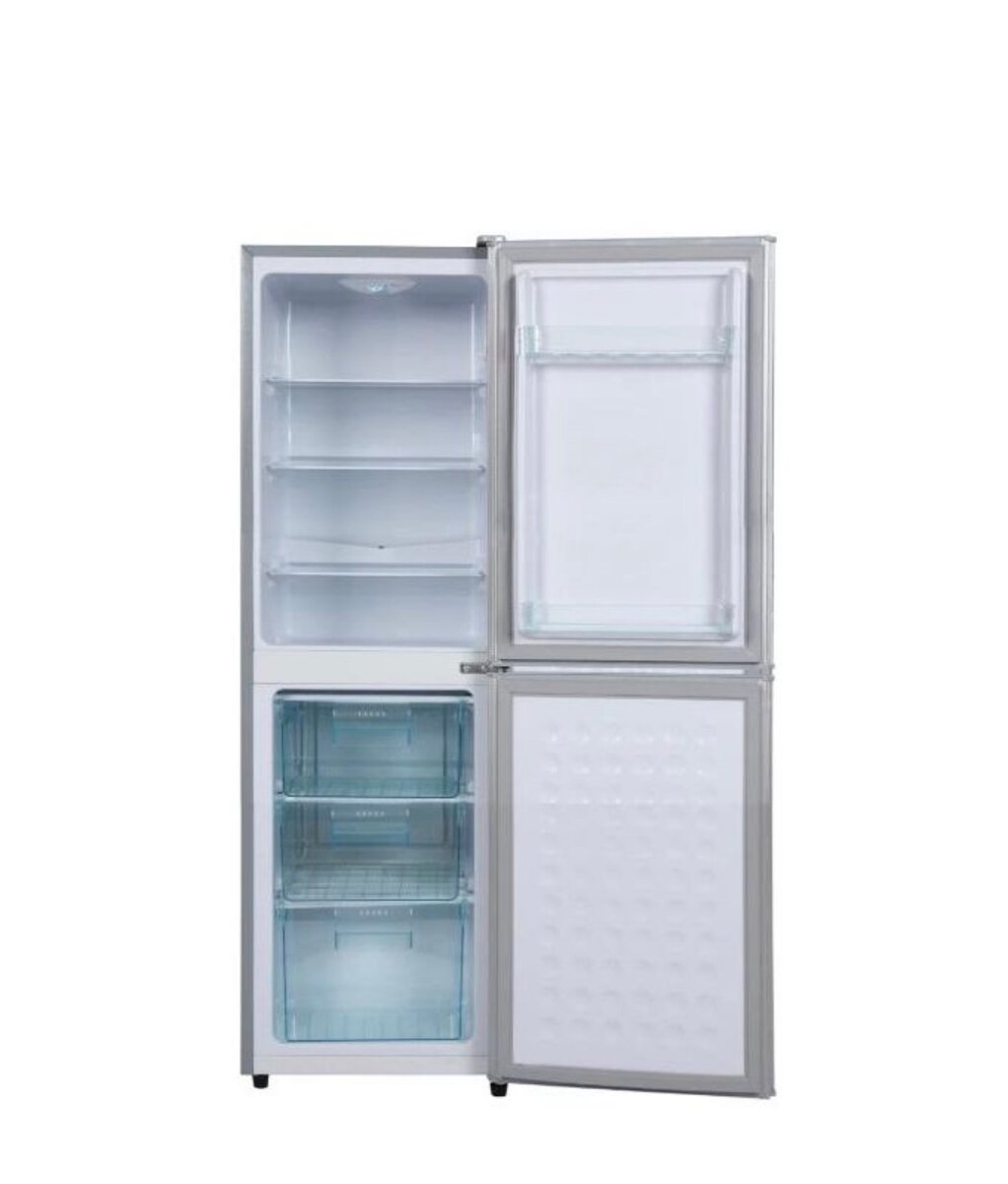 Réfrigérateur combiné argent