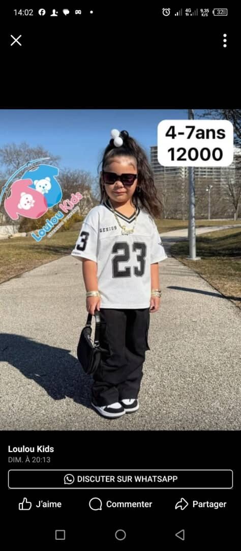 Set d'été enfant confortable