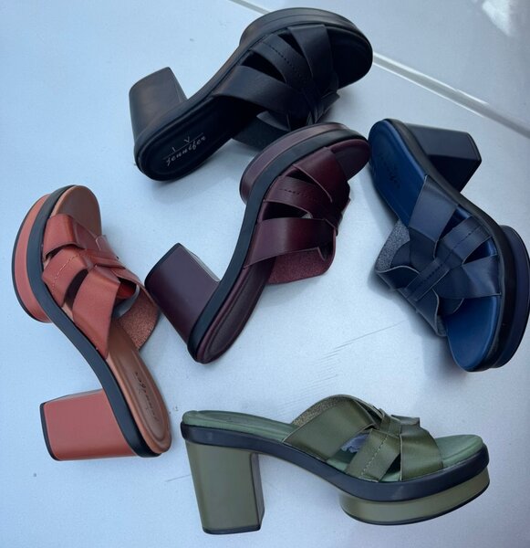 Sandales à talons élégantes