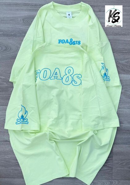 T-shirt oversize jaune