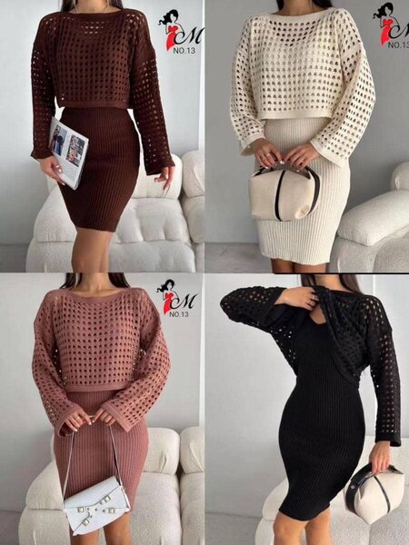 Ensemble Tricot 2 Pièces Femme