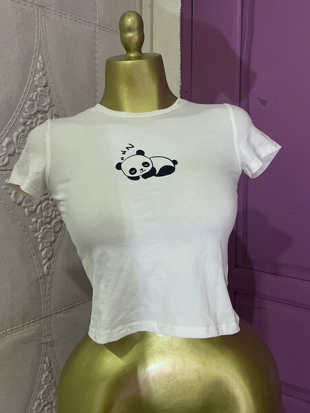 T-shirt femme panda mignon