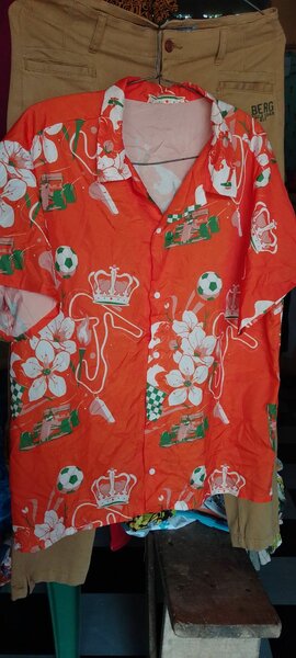 Chemise hawaïenne colorée