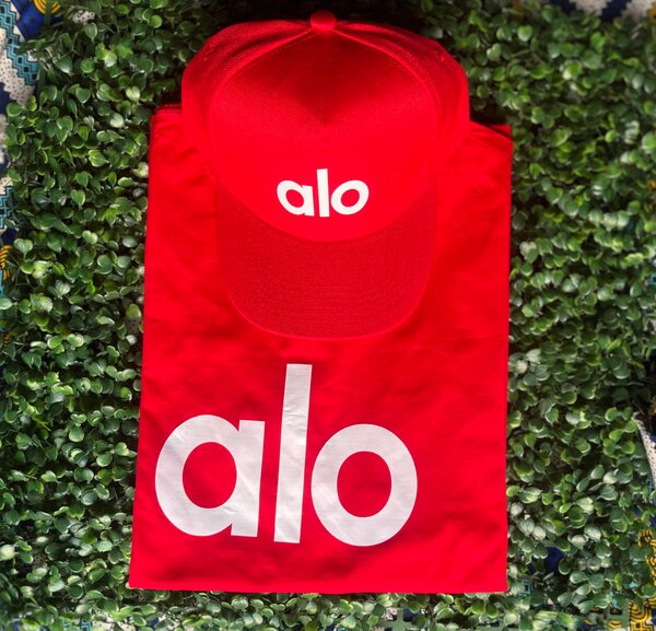 Casquette rouge Alo tendance