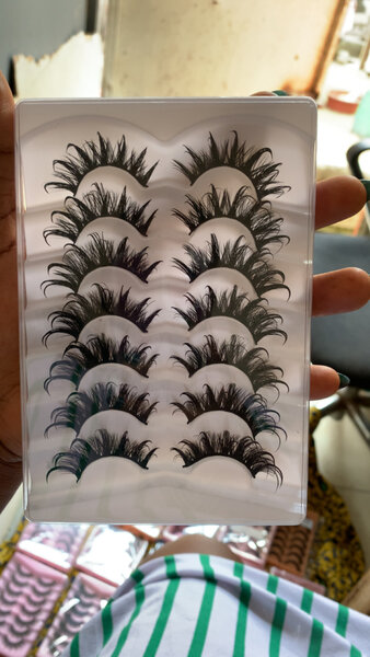 Cils Postiches Réutilisables - 7 Paires