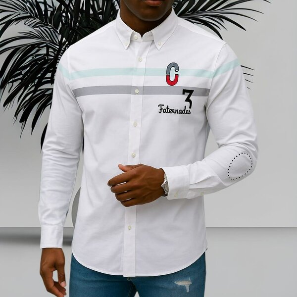 Chemise blanche pour hommes