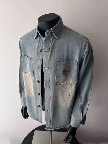 Chemise en jean tendance