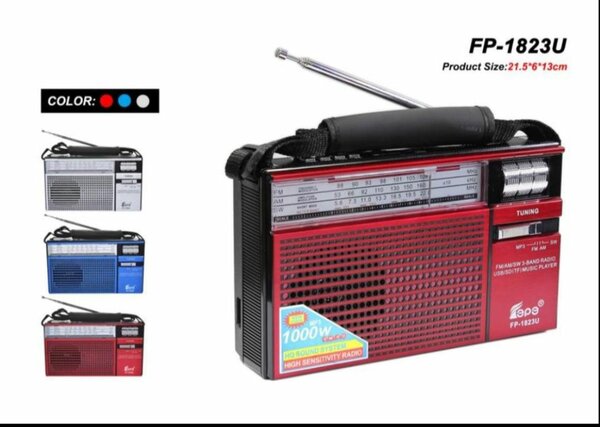 Radio portable FP-1823U multibande