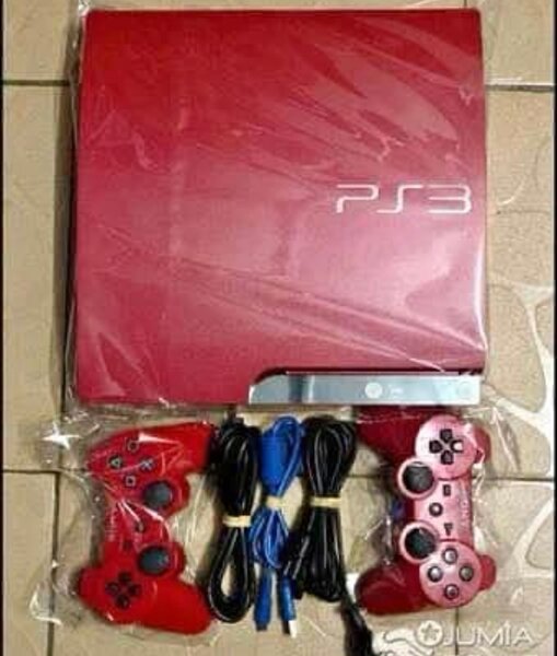 Console PS3 Rouge + Manettes