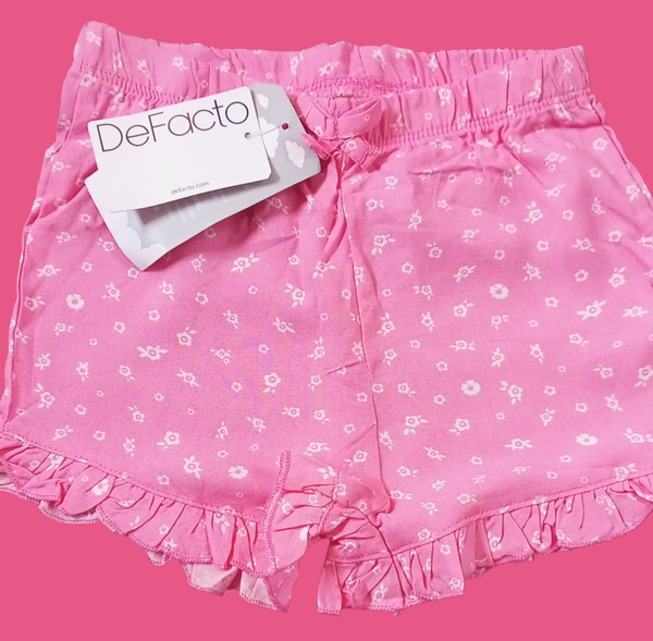 Pink Floral Baby Bloomers