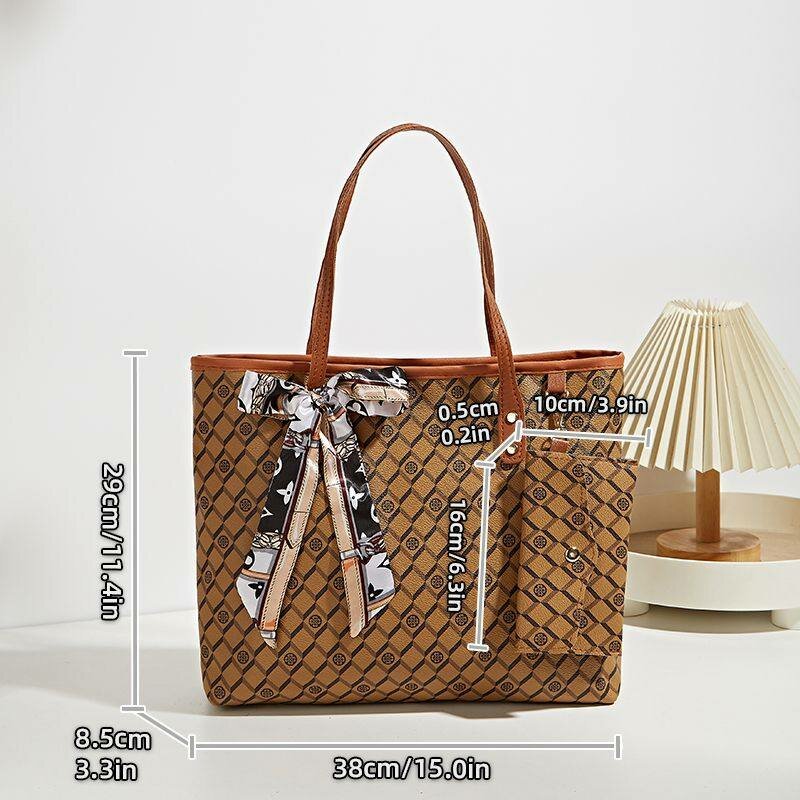 Sac fourre-tout élégant motif