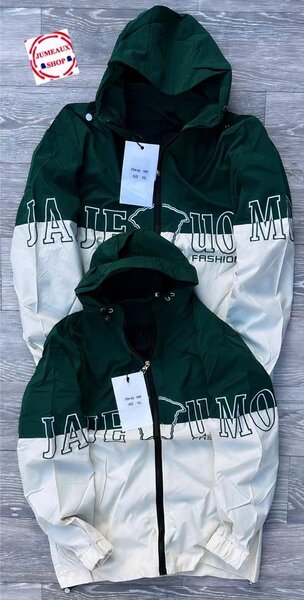 Veste coupe-vent unisexe stylée