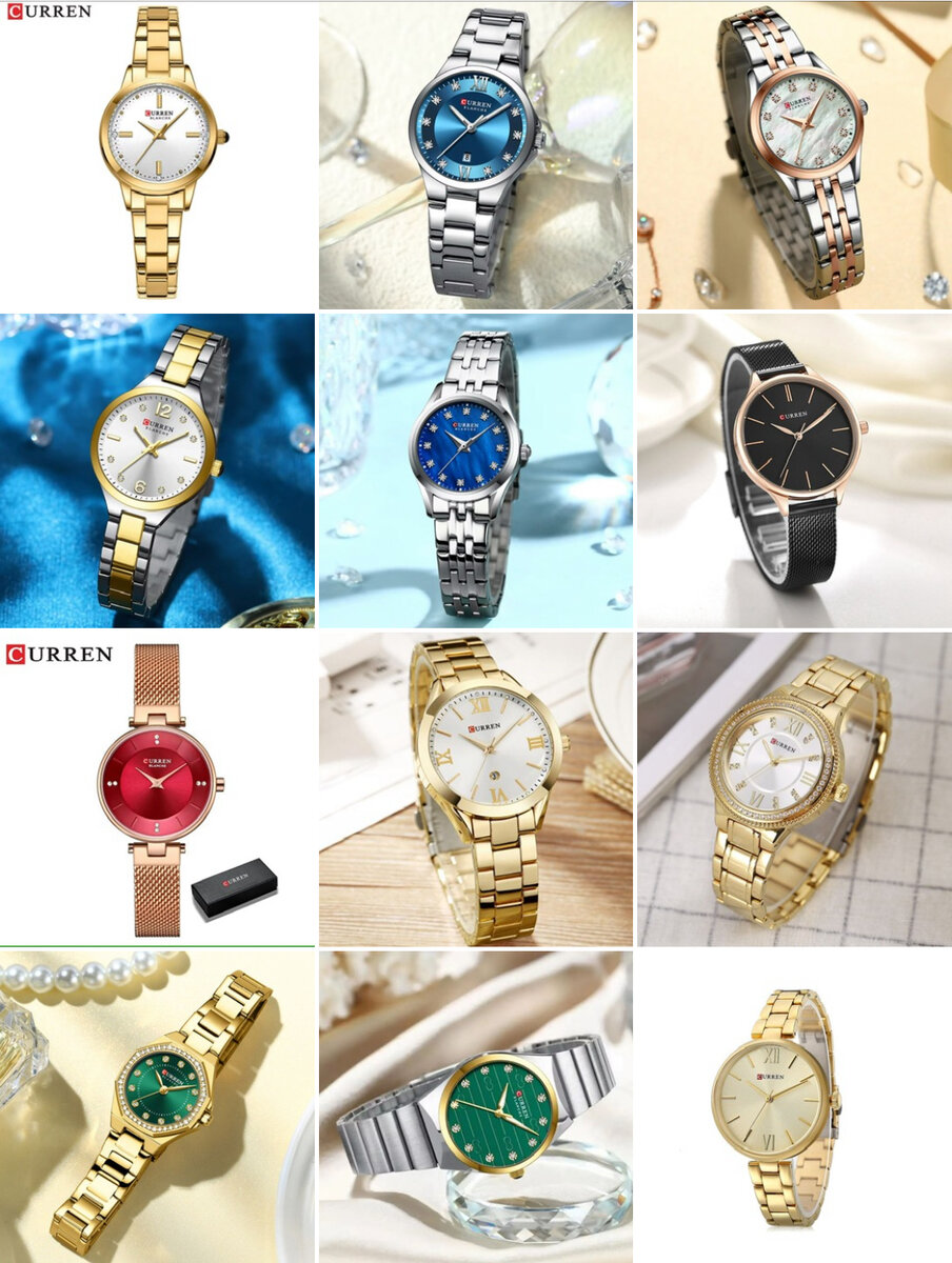 Montre élégante Curren homme