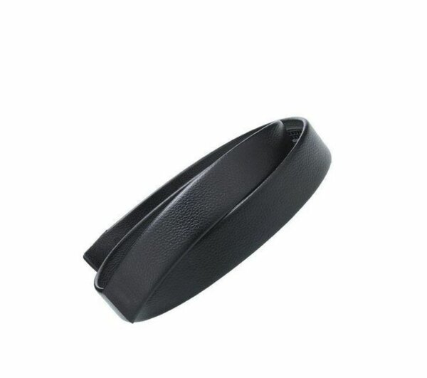 Ceinture en cuir noir élégante