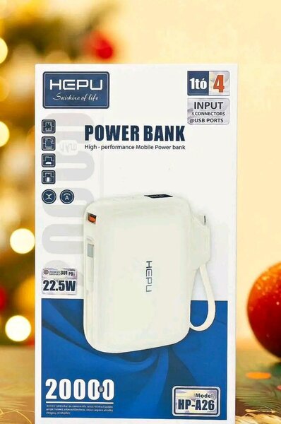 HEPU Power Bank 20000mAh HP-A26