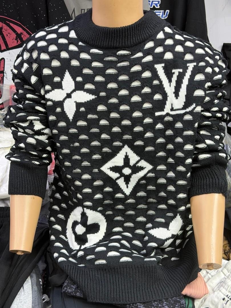 Sweat à motif géométrique