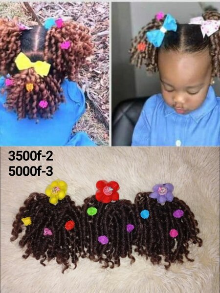 Extensions de coiffure pour enfants