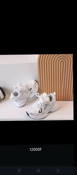 Baskets blanches tendance