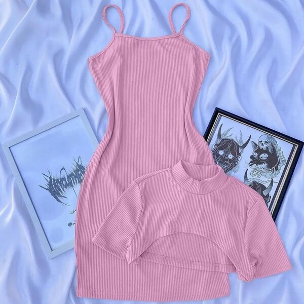 Ensemble tendance deux pièces femmes