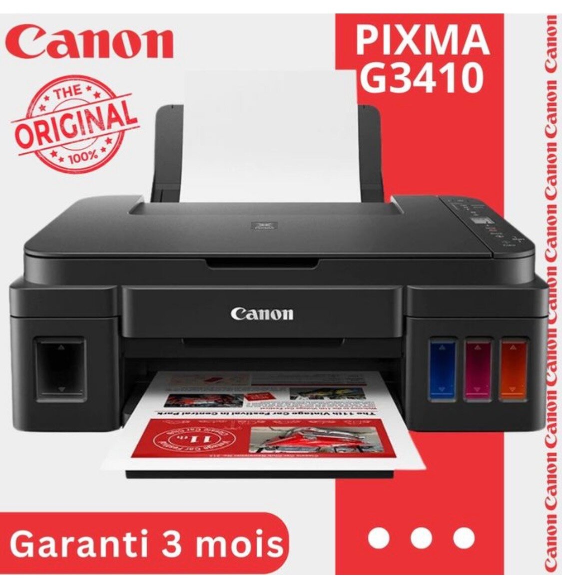 Imprimante Multifonction Canon PIXMA G3410