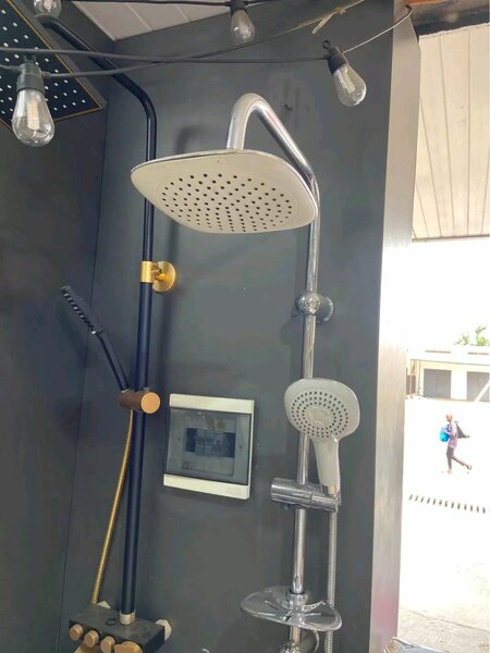Pomme de douche avec thermostat