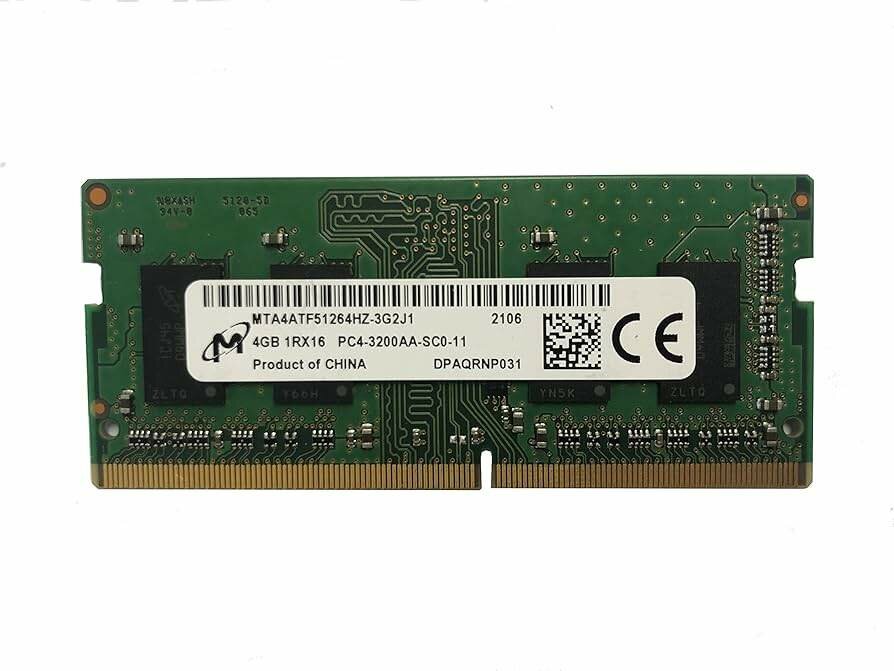 Barrette RAM DDR4 4GB SODIMM