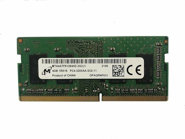 Barrette RAM DDR4 4GB SODIMM