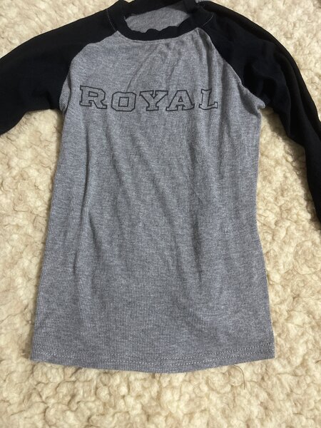 T-shirt baseball Royal