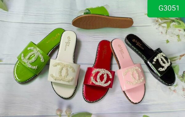 Mules femme luxe strass