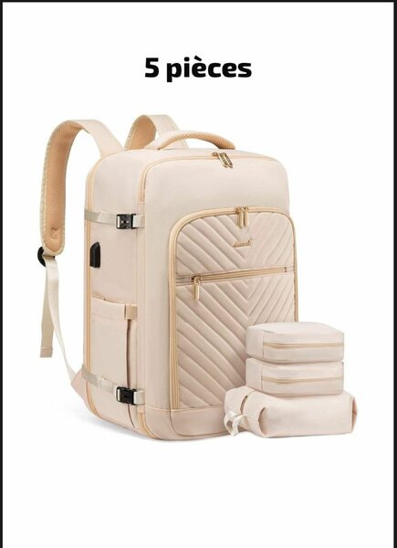 Sac à dos maternité 5 pièces