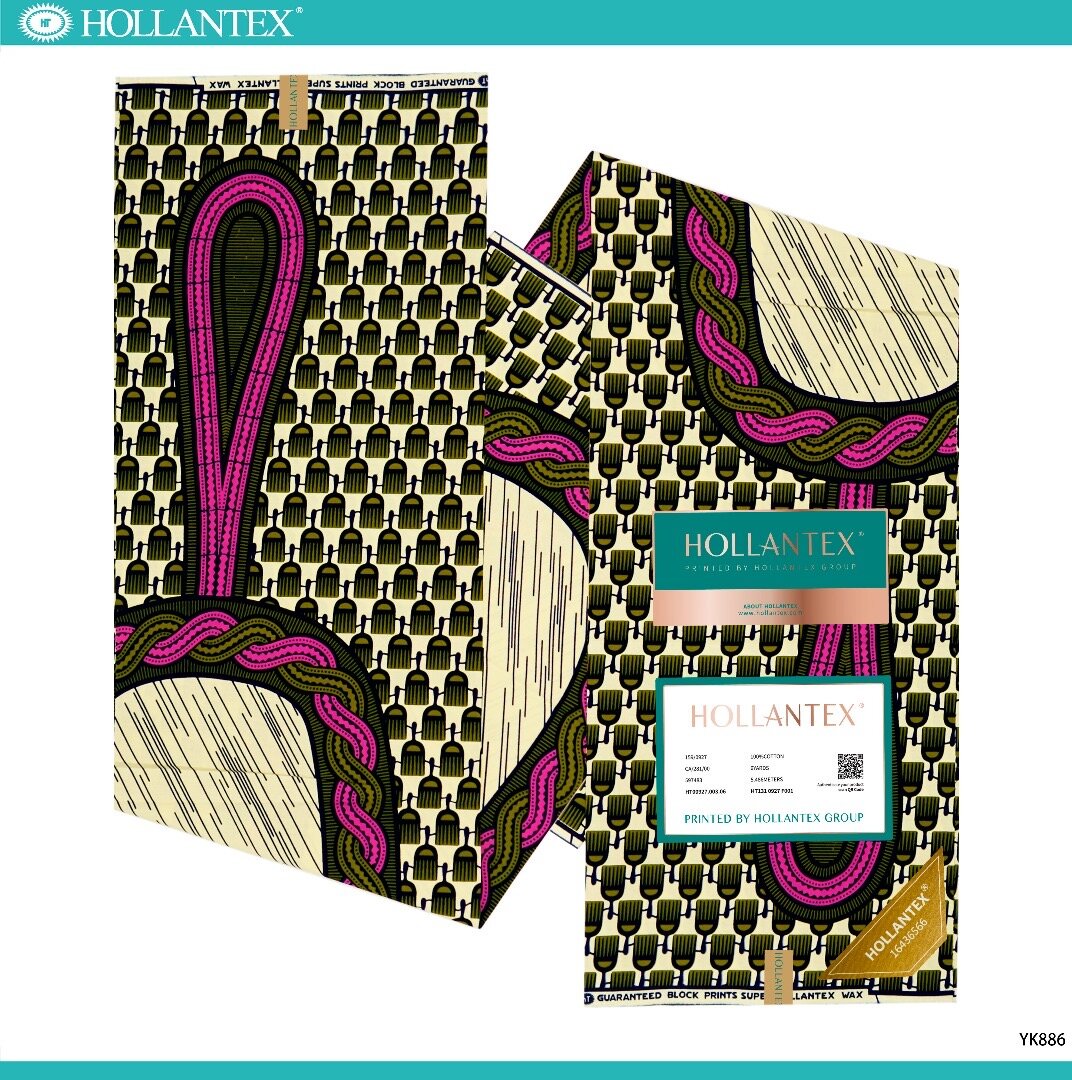 Tissu Wax Africain Coloré