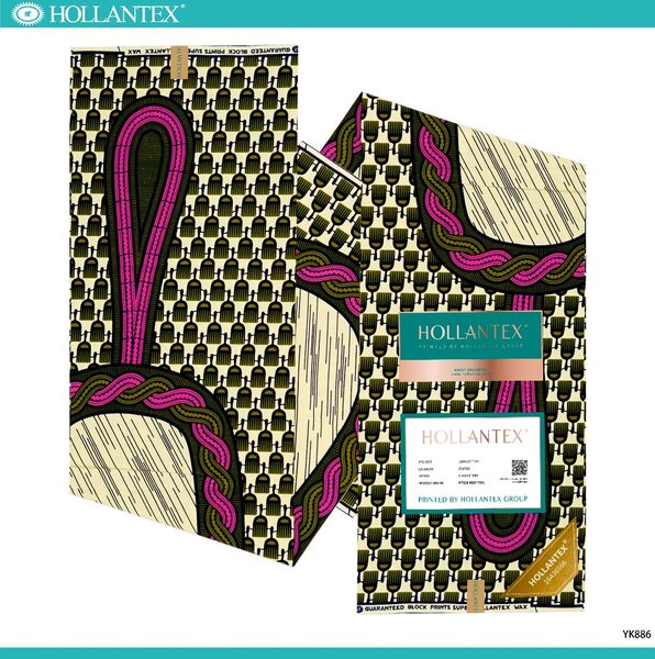 Tissu Wax Africain Coloré