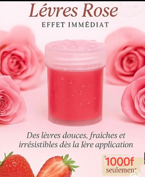 Baume Lèvres Rosé Effet Immediat