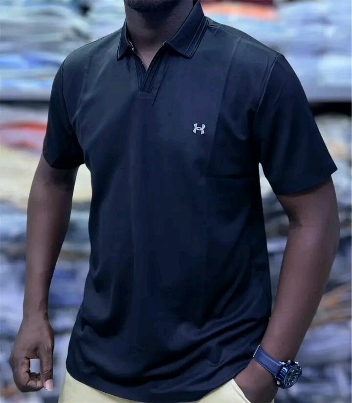 Polo homme Under Armour noir