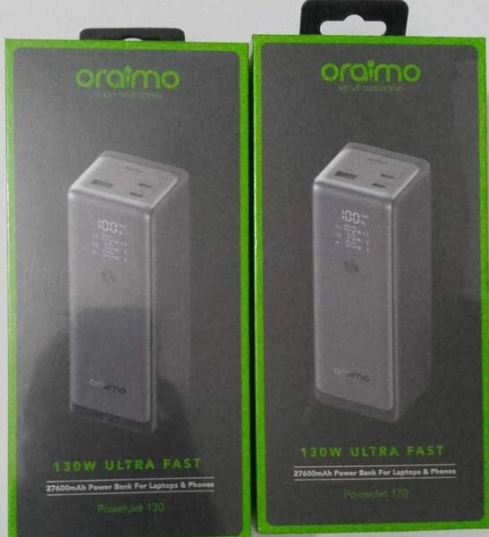 Oraimo Power Bank 27600mAh 130W